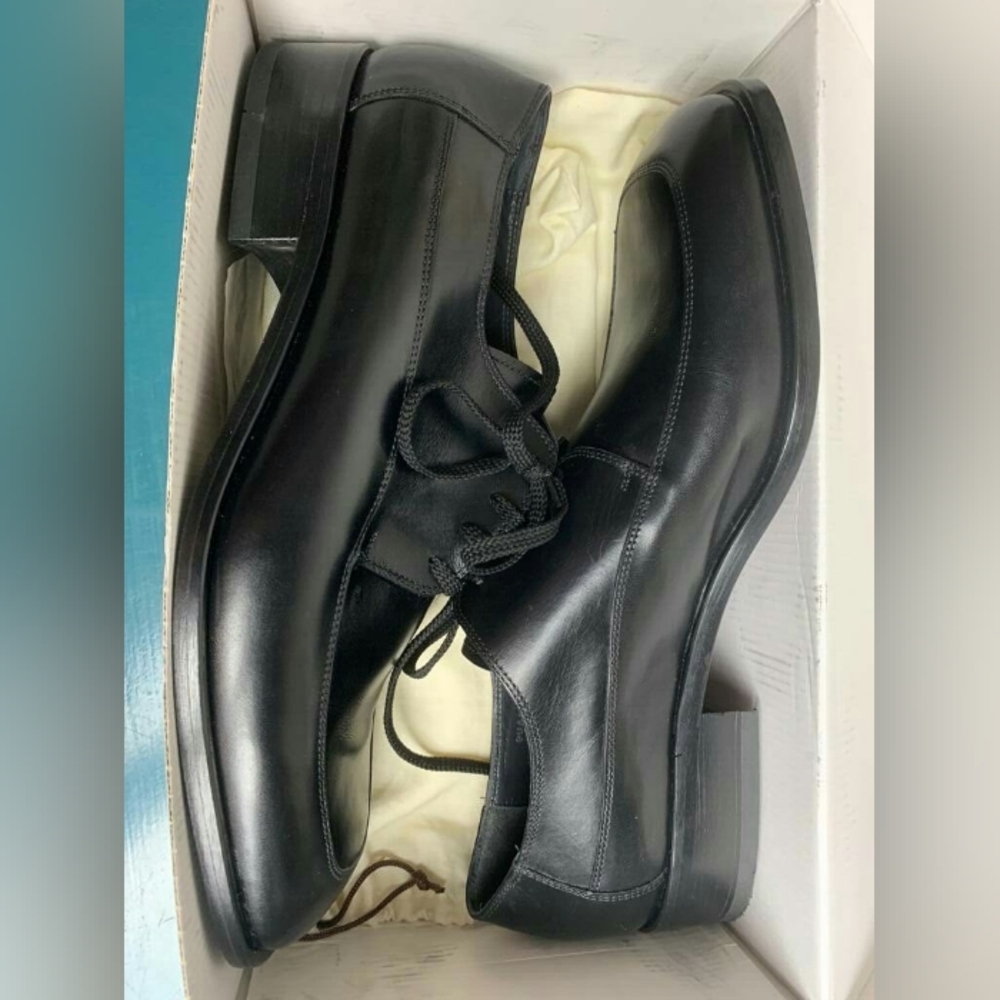 New Bally size 12 Derbys Oxfords Black